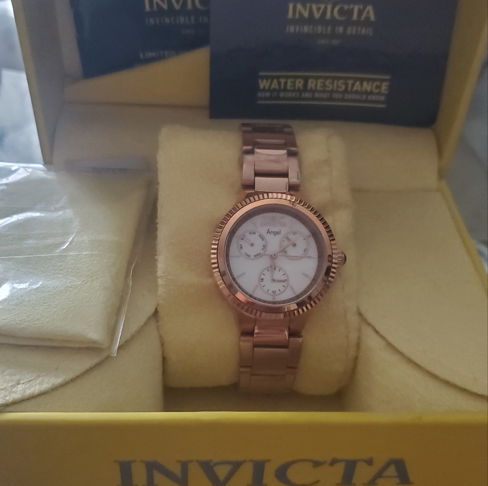 Invicta Rose Gold watch